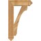 Ekena Millwork Legacy Arts & Crafts Rough Sawn Bracket, Western Red Cedar, 4"W x 18"D x 30"H BKT04X18X30LEC03RWR - alternate 3